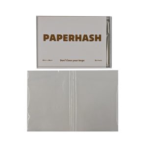 PaperHash LARGE Foglio in Polipropilene Alimentare 23x36cm Confezione 25pz