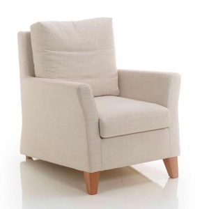 Poltrona Beatrice con piedino alto