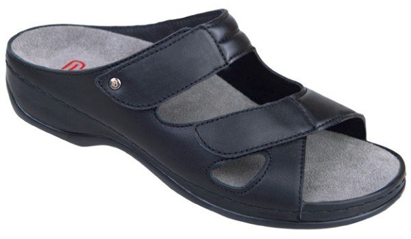 Scarpa donna in pelle tacco 3,5 cm con chiusure in velcro Berkemann Janna - immagine 3