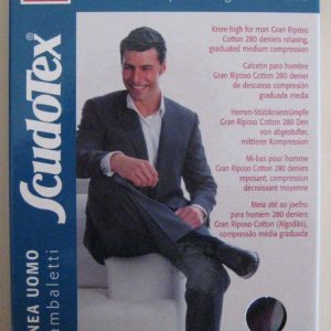 Scudotex gambaletti gran riposo cotton per uomo 280 denari 17-20 mm/hg