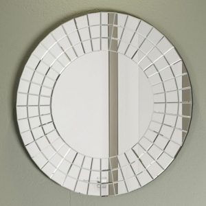 Specchio da parete rotondo Sole