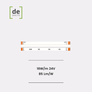 Strip Led Cob Rgb+3000K 16W/Mt 24V 12Mm Ip20 85 Lm/M –  De Sanctis Light & Design