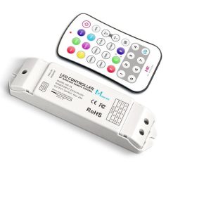 Ledco ct500 centralina con telecomando rf per strip led RGB.W 12V-24V 1 canale