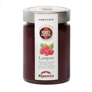 Composta di Lamponi (350 gr) - Alpenzu
