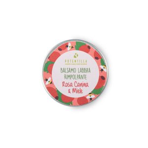 Potentilla Balsamo Labbra Rimpolpante Rosa canina e Miele