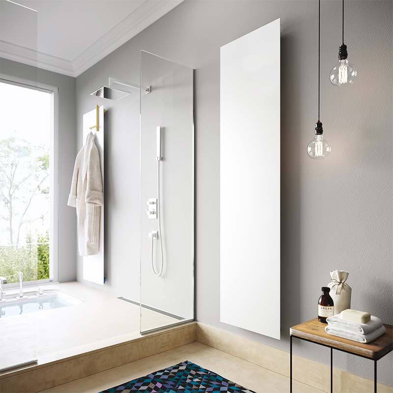 CORDIVARI DESIGN – Termoarredo Radiatore Design Inox Lucido FRAME INOX VERTICALE misura 1822 - immagine 2