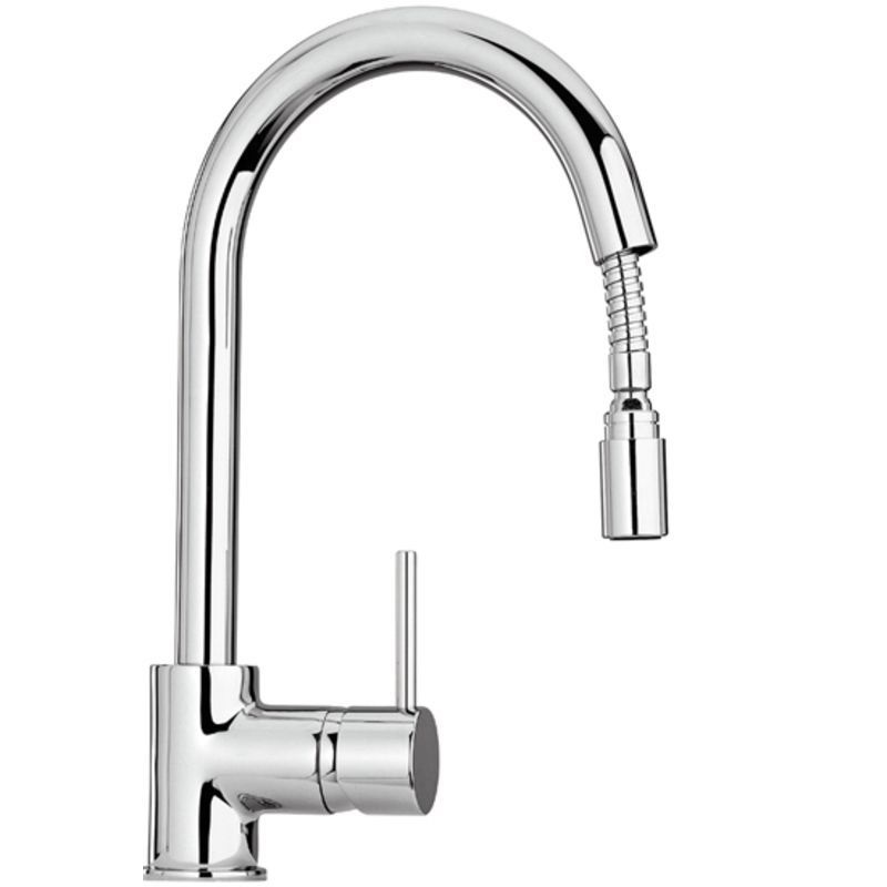 PAINI – MISCELATORE LAVELLO CUCINA DOCCETTA MONOGETTO ESTRAIBILE COX 78CR591