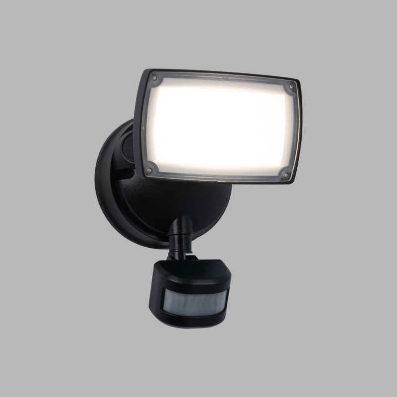 Faretto Led applique doppio/singolo per esterni con sensore PIR 30/15w IP54 – De Sanctis Light & Design - immagine 3