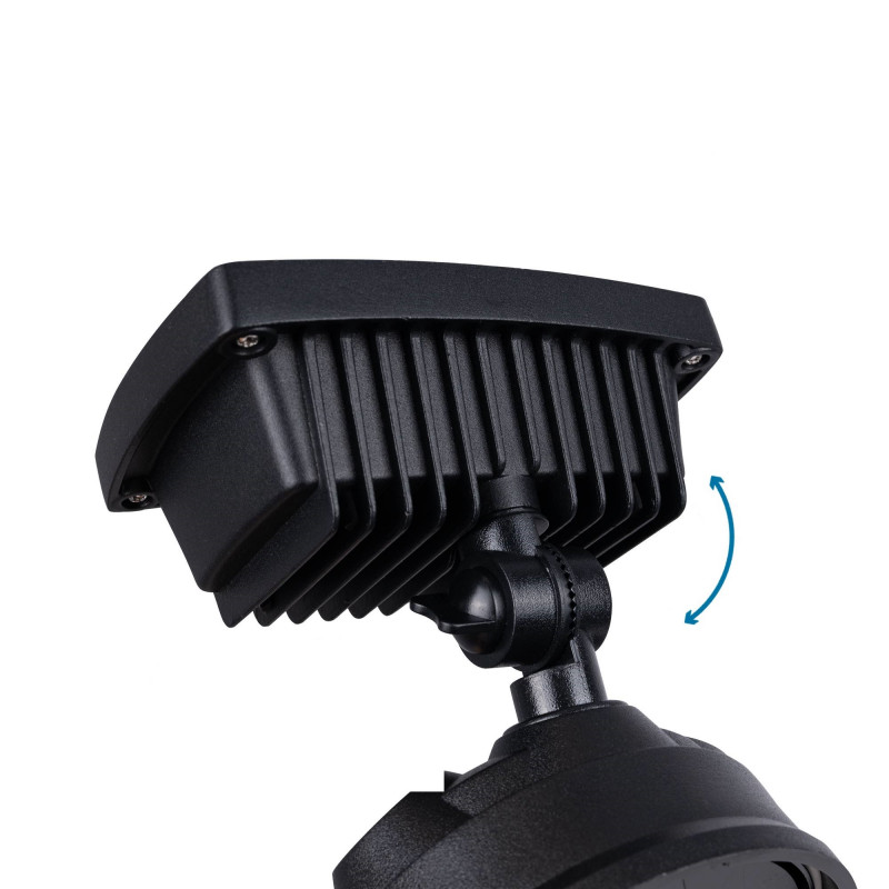 Faretto Led applique doppio/singolo per esterni con sensore PIR 30/15w IP54 – De Sanctis Light & Design - immagine 5