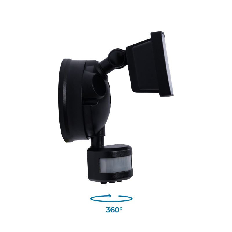 Faretto Led applique doppio/singolo per esterni con sensore PIR 30/15w IP54 – De Sanctis Light & Design - immagine 7