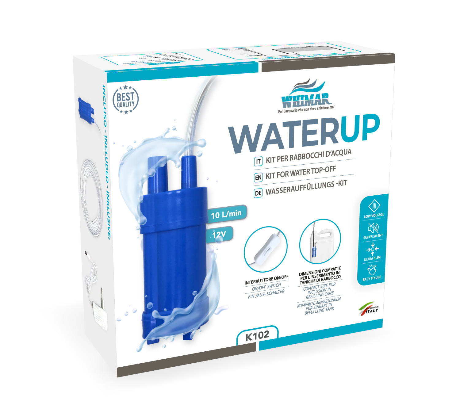 Whimar – Water Up K102 – kit per rabbocco e cambi d’acqua