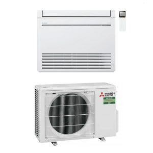 Mitsubishi Electric – Climatizzatore Inverter a Pavimento Consolle 12000 btu Classe A++ MFZ-KT35VG Gas R32