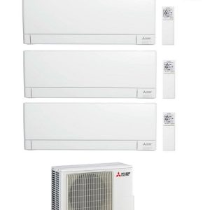 Mitsubishi Electric – Climatizzatore TRIAL SPLIT WiFi 9000+9000+12000 9+9+12 btu A+++ MSZ-AY MXZ-3F54VF gas R32