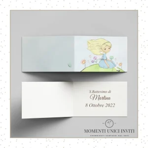 Bigliettino Bomboniera – Alice nel Paese delle Meraviglie