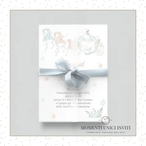 Cover Traslucida Partecipazione – Cenerentola