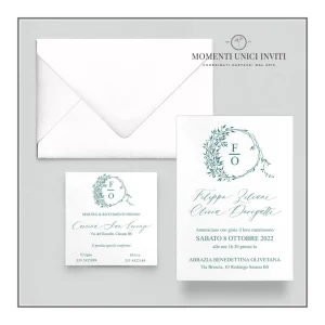 Londra – partecipazione e invito con busta – mod. 13×18