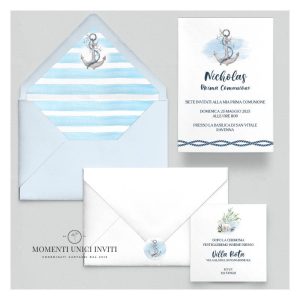 Promo Suite Inviti 5 pezzi mod. Favignana