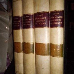 Dictionnaire historique et critique.