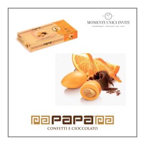 Scatola Confetti Papa DolceAmaro: CioccoArancia