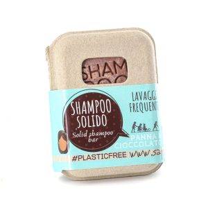 Shampoo Solido Panna e Cioccolato 55 gr Ideale per Lavaggi Frequenti su Tutti i Tipi di Capello – Officina Cosmetica ANTICHI RICORDI