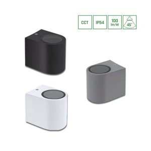 Spectrum Led applique da esterno con 1 portalampada GU10 IP54 Torre